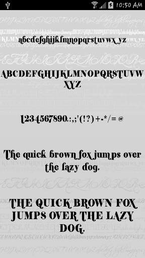 Fonts - Sexy for FlipFont Free screenshot 2