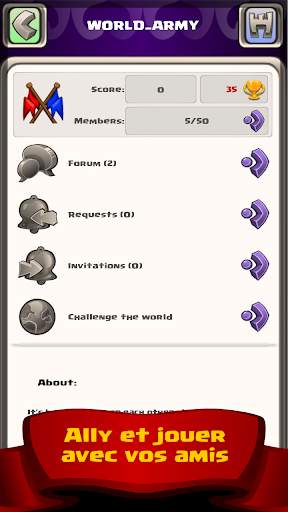 War Kingdoms Jeu de Stratégie screenshot 2