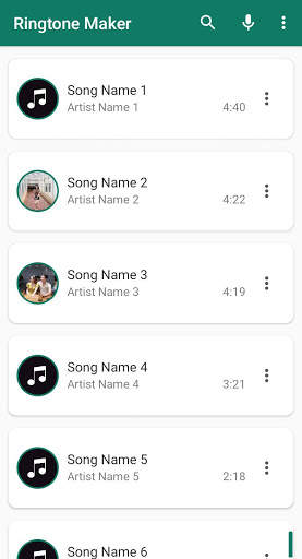 Ringtone Maker - MP3 Cutter screenshot 1