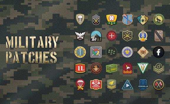 Military Patches Multi theme screenshot 1