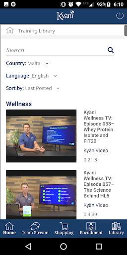 Kyäni Back Office screenshot 4