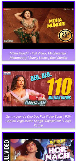 Sunny Leone HD Video Songs screenshot 3