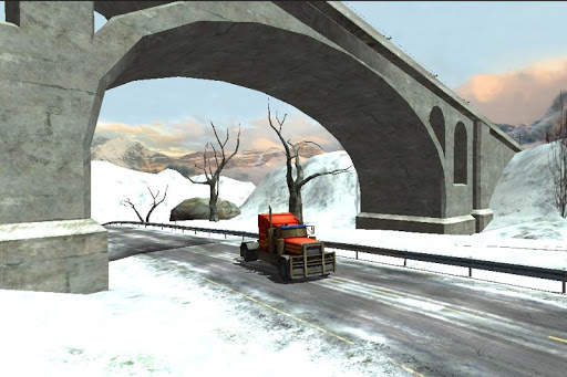 Snow Truck Car Racing screenshot 3