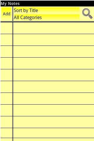My Notes скриншот 1