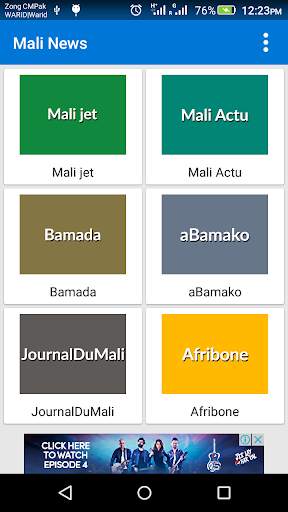 Mali News screenshot 2