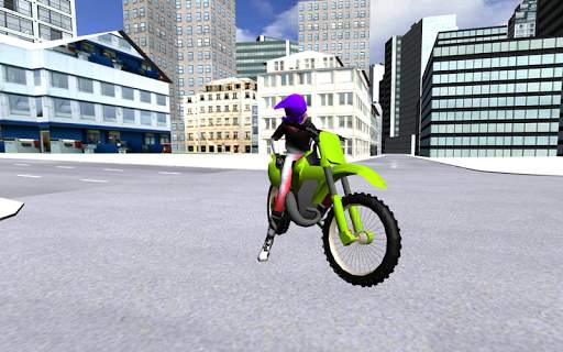 Motorbike Driving 3D City screenshot 18