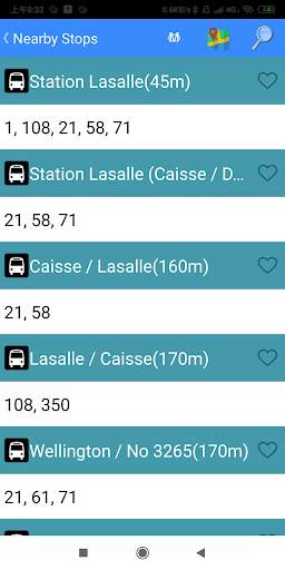 Montreal STM Bus Timetable screenshot 6