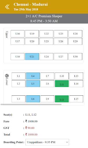 Tranz King Travels - Online Bus Tickets Booking screenshot 3