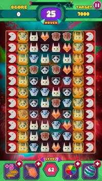 Animal Match 3 Paper Jewel screenshot 5