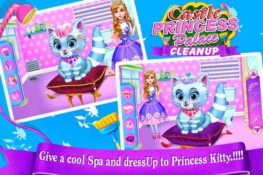 Keep Royal Princess Palace Clean Up Girls Games screenshot 8