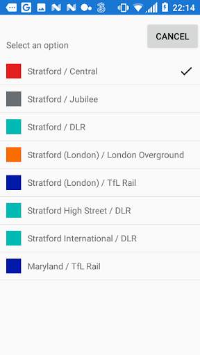 Next Tube screenshot 2