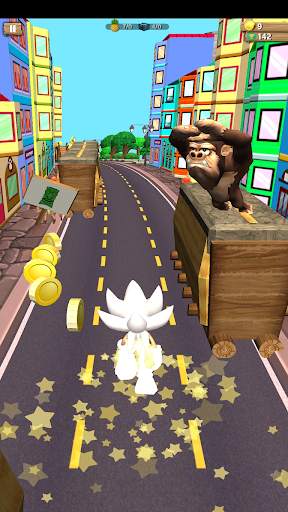 Subway Soni Blue Hedgehog Dash - Endless Run Game screenshot 7