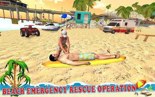 Beach Rescue Simulator - Rescue 911 Survival screenshot 10