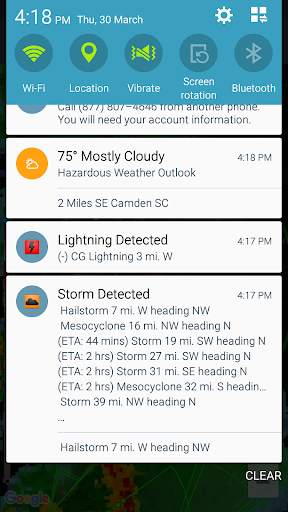 Storm Alert Lightning & Radar screenshot 5