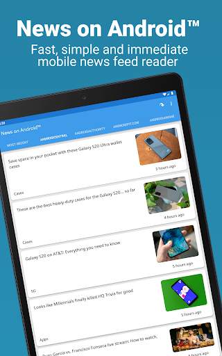News on Android™ 13 تصوير الشاشة