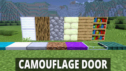 Camouflage Door Mod Minecraft screenshot 3