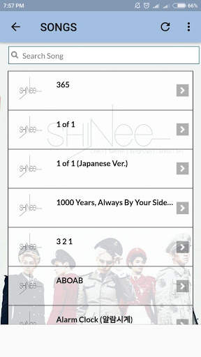SHINee Lyrics (Offline) screenshot 5