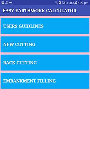 Easy Earthwork Calculator скриншот 2