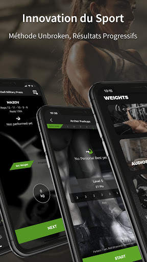 Goliaz Fitness Coach - Bodyweight, Poids & OCR screenshot 4