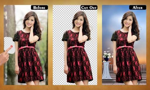 Cut Paste photo Background Eraser Changer Editor 1 تصوير الشاشة