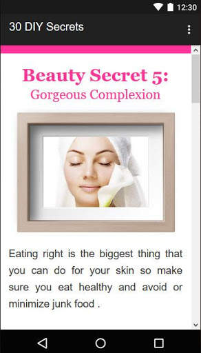 30 Beauty Secrets for Women screenshot 5