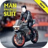 Man Moto Bike Photo Suit 1.0