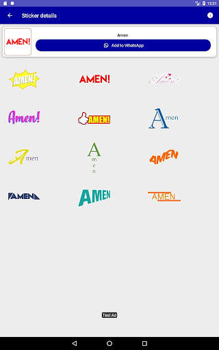 Christian WAStickerApp - Bible screenshot 12