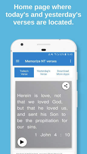 New Testament Verses Memorization Game-KJV Offline screenshot 2