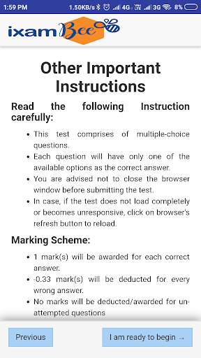 RRB NTPC ONLINE TEST screenshot 3