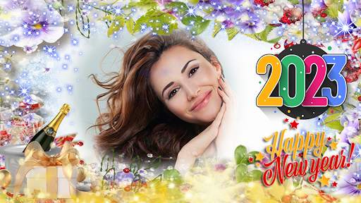 New year photo frame 2023 screenshot 1