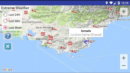 Alarms Extreme Weather EU скриншот 9