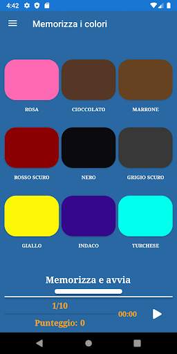 Allenamento della memoria screenshot 10