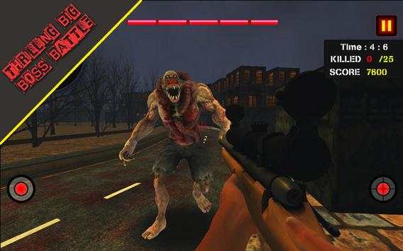 Dead Zombie Hunter 3D: Zombie Shooting Games screenshot 3