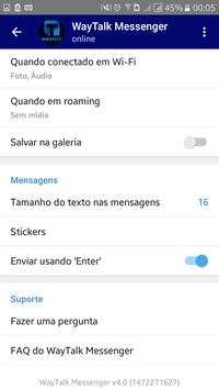 Waytalk Messenger screenshot 2