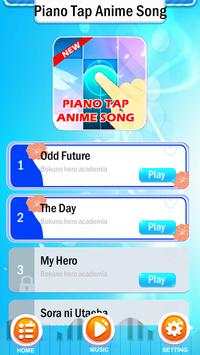 Piano Tap Anime Song screenshot 2