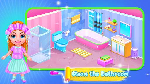 Princess Doll House Cleaning screenshot 8