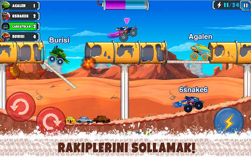 Car Eats Car Multiplayer Race screenshot 1