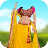 Lahenga Saree Woman Photo Editor 1.3