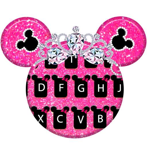 Pink Diamond Mouse Keyboard 10001004