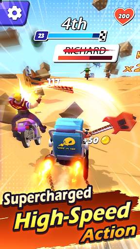 Race On！Free 3D Moto racing screenshot 1