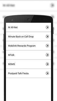 Mobilink Packages Detail screenshot 4