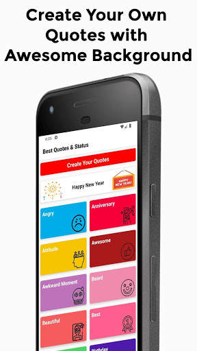 Status Creator - Quotes Creator - Status App screenshot 1