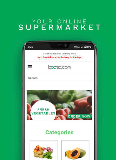boorza - Shop Fruits, Vegetables and Grocery screenshot 1