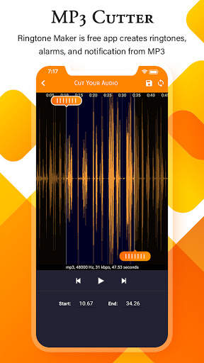 Best Ringtone Maker, Free MP3 cutter, audio cutter screenshot 3