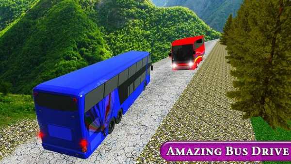 Off-road Tourist Coach Bus Driving Simulator Games screenshot 3