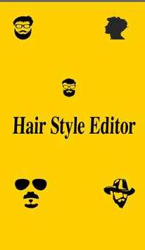 Man HairStyle Editor : Mustache & Boy Photo Editor screenshot 1