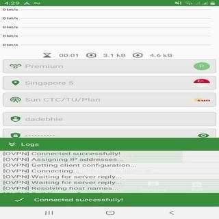 ProxyLite Main App - HTTP, SSL & UDP VPN App screenshot 2