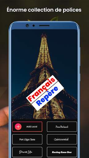 Texte sur photo screenshot 4