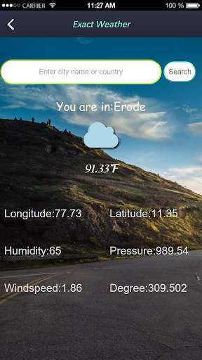 Exact Weather screenshot 1
