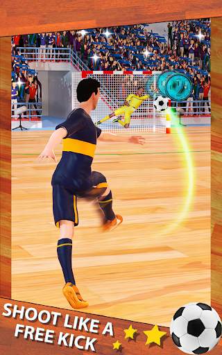 Shoot Goal - Futsal Indoor Soccer screenshot 3